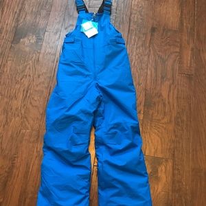 Kids Columbia snow bib- NEW!!